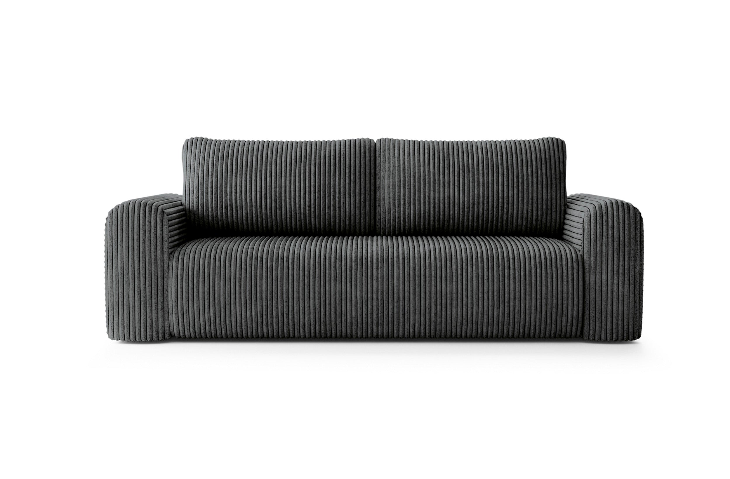 Sofa LUNA su miego funkcija, juodas