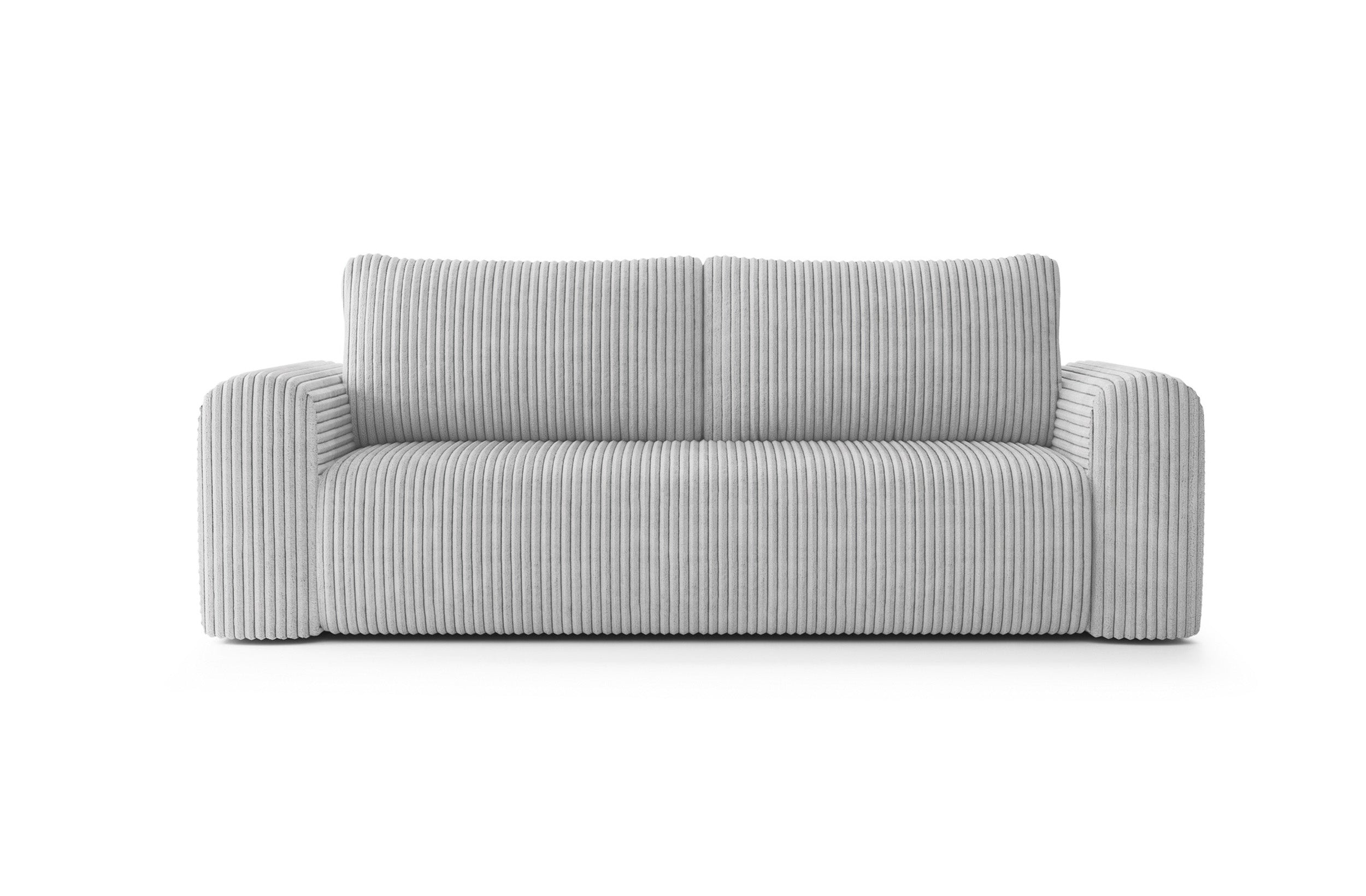 Sofa LUNA su miego funkcija, šviesiai pilka
