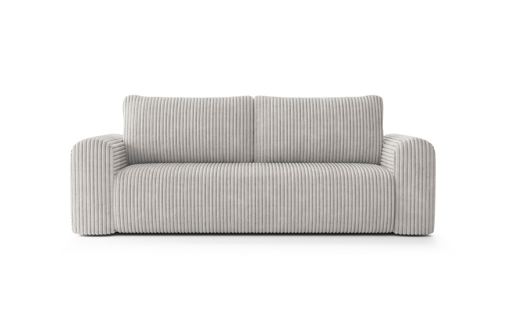 Sofa LUNA su miego funkcija, šiltas smėlinis