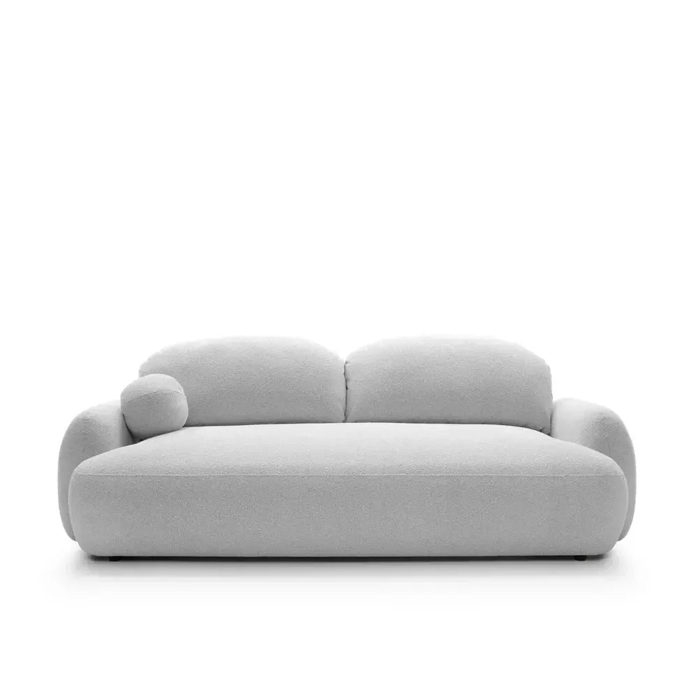 Sofa MEIDA su miego funkcija, bouclé ash