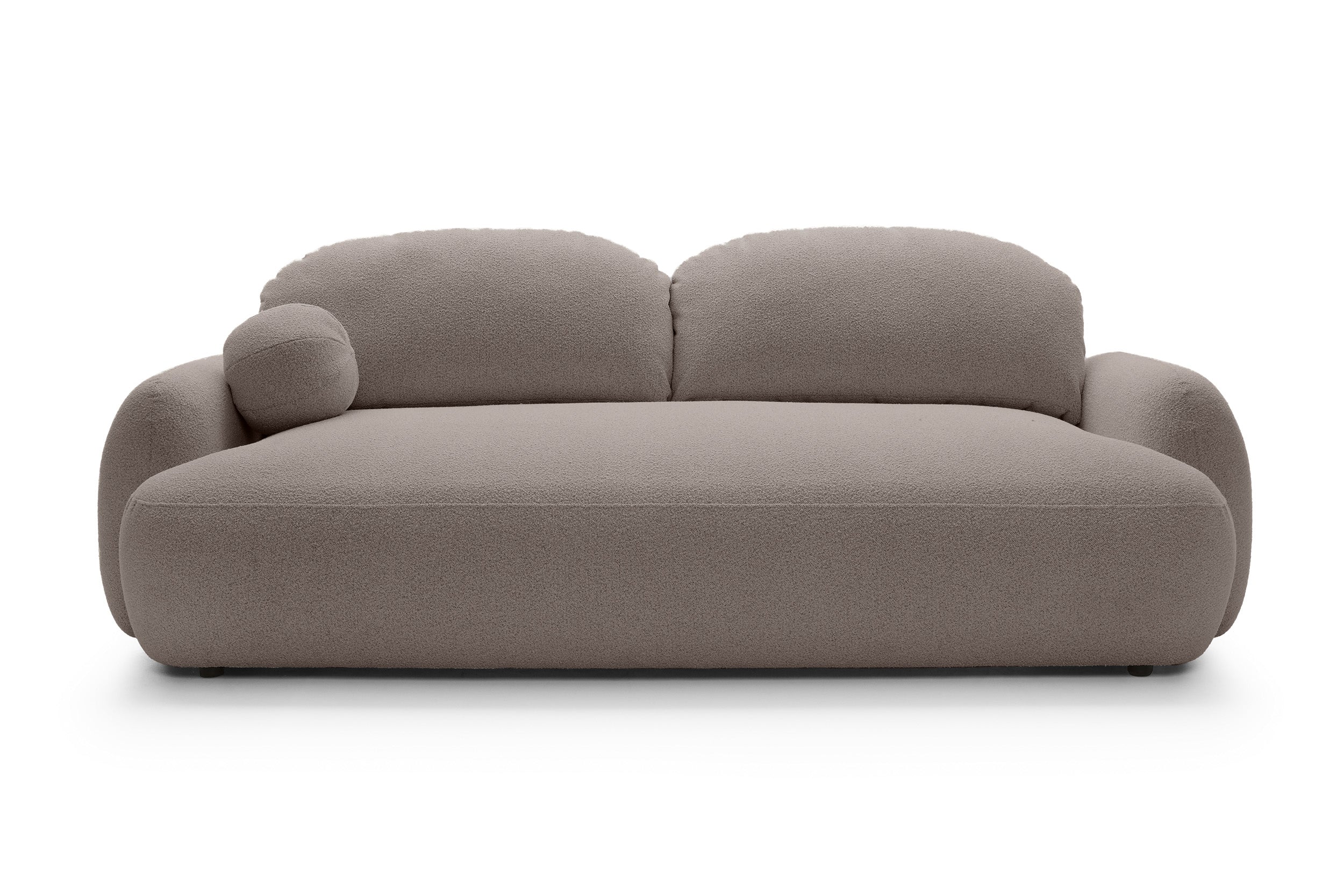 Sofa MEIDA su miego funkcija, bouclé antilopės