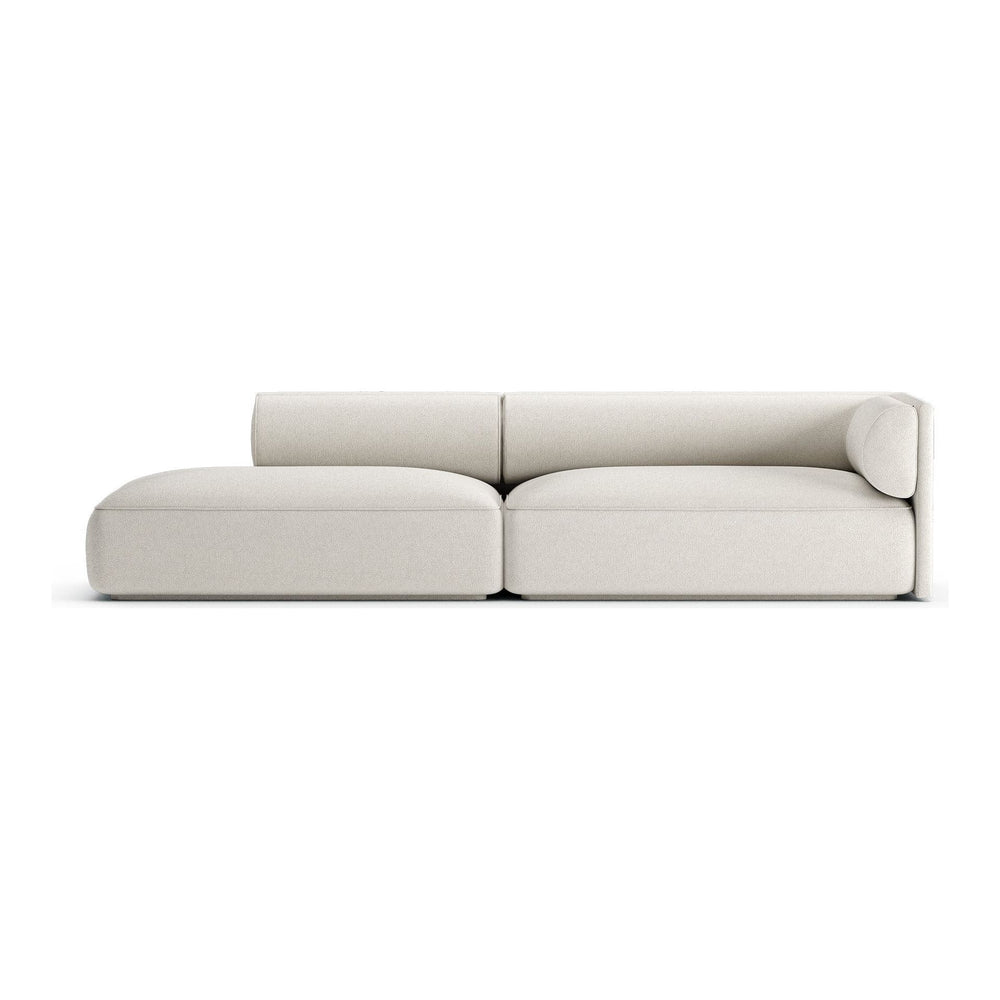 MOOD 4 vietų sofa, balta spalva, dešinė pusė