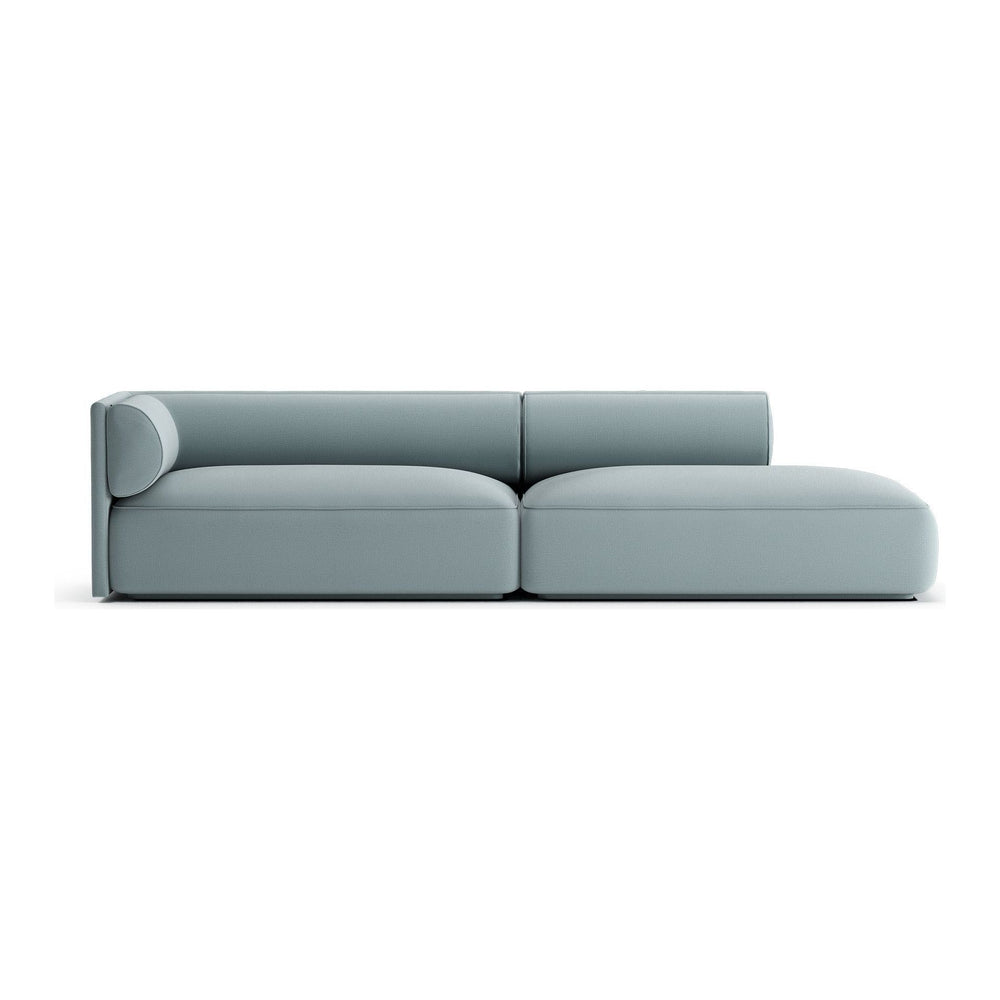 MOOD 4 vietų sofa, melsva spalva, kairė pusė