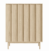 Aukšta komoda LIADAN, ąžuolo, 100 cm
