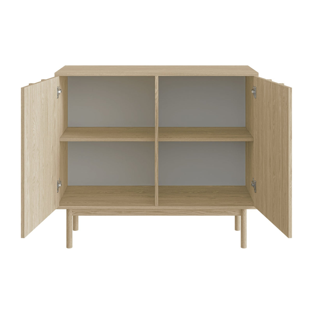 Komoda LIADAN, 100 cm, ąžuolas, aliejuotas vakaro apšvietime
