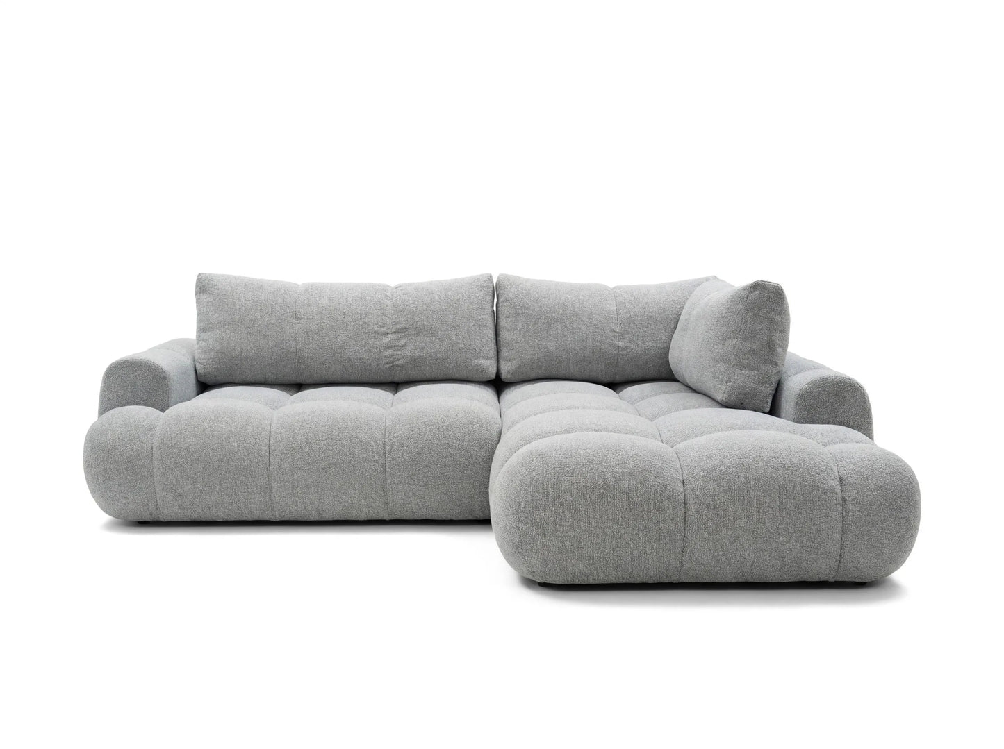 Kampinė sofa SKYLAR LONG, pilka