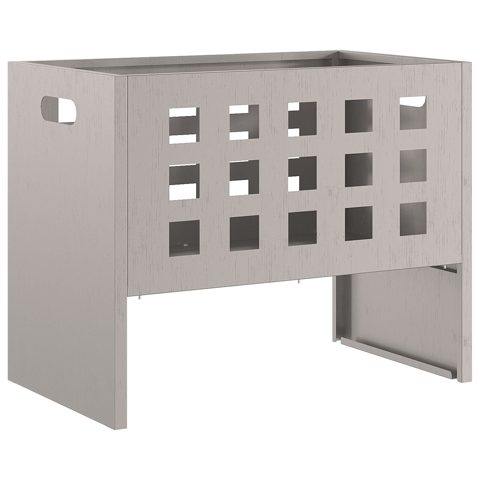 Stačiakampis Ugnies Kuras 50x30x40 cm Orui atsparus Plienas
