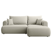 Kampinė sofa CORMAC mini iš priekio