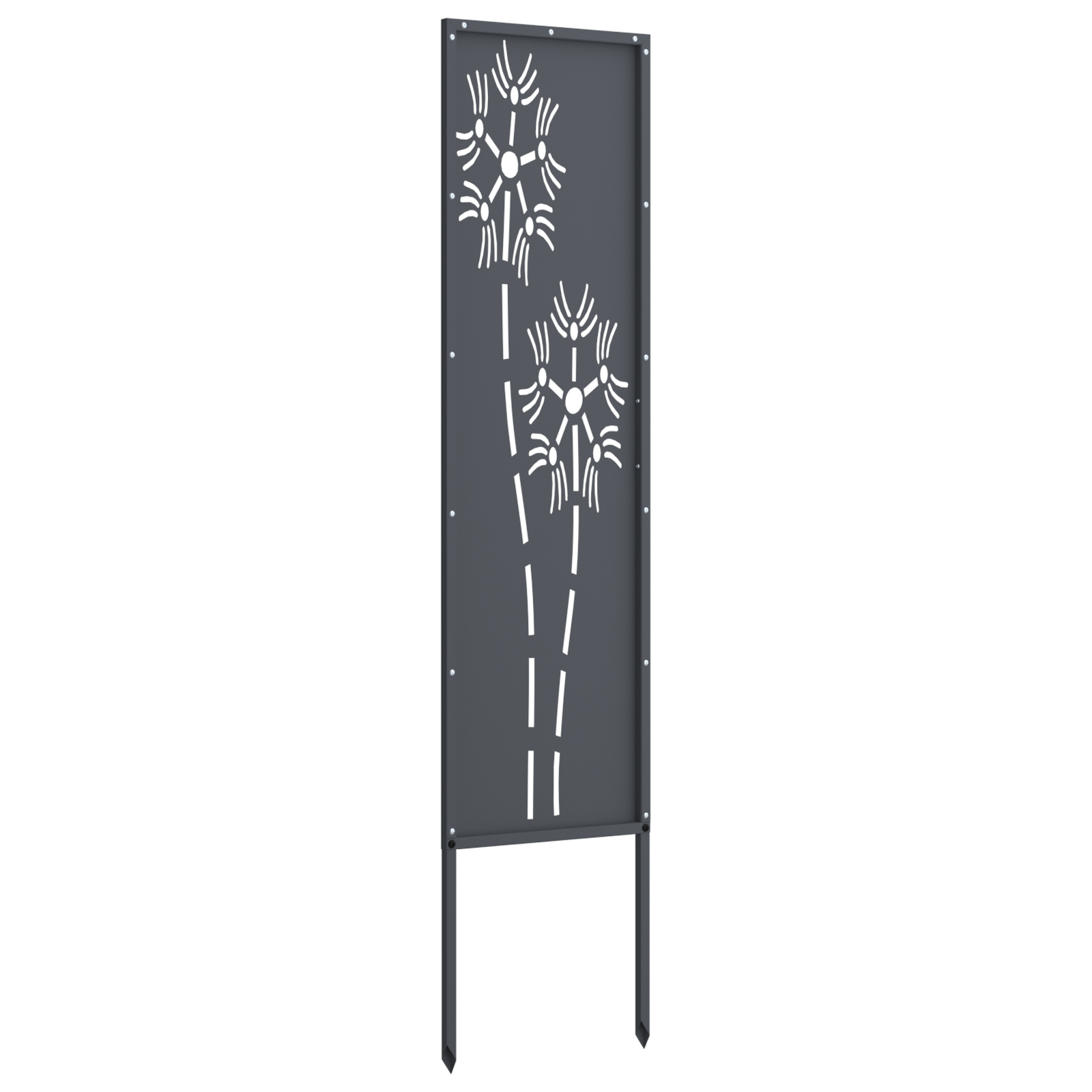 Sodo privatumo ekranas „Fretwork“ Antracitas 32 x 140 cm