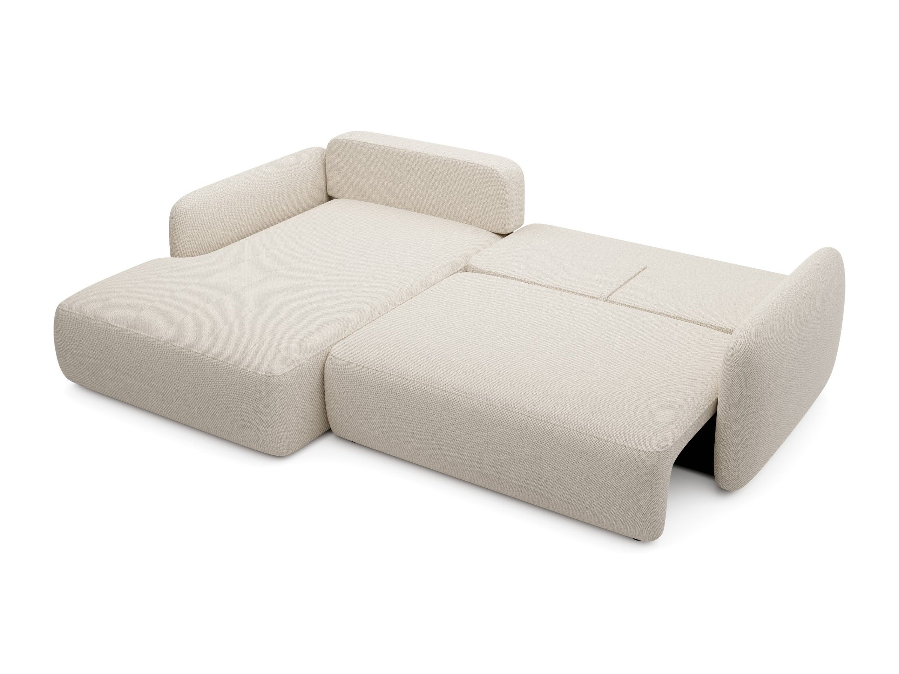 Kampinė sofa BILLY, šviesiai smėlio, kairė