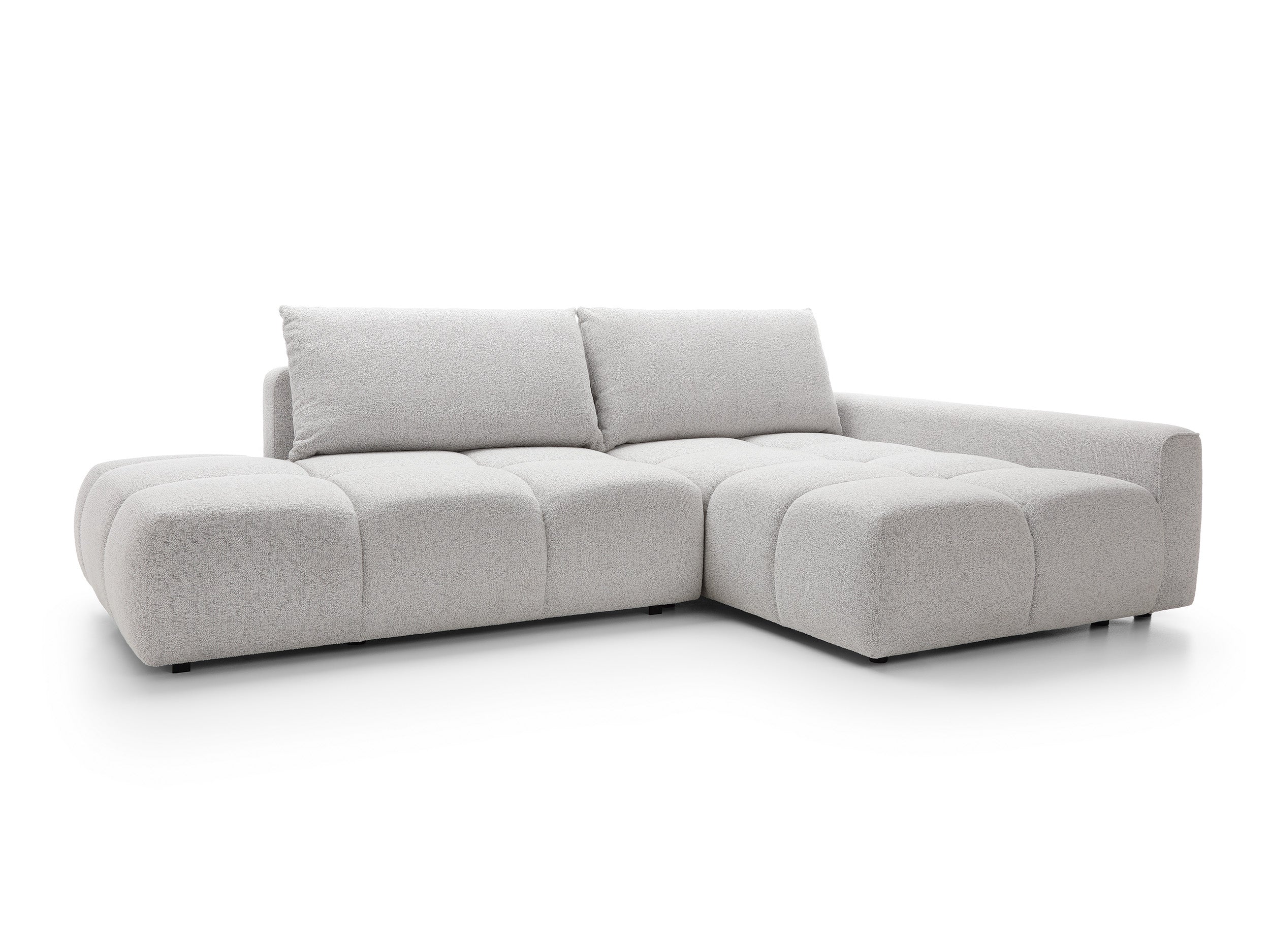 Kampinė sofa-lova BALIS, pilka