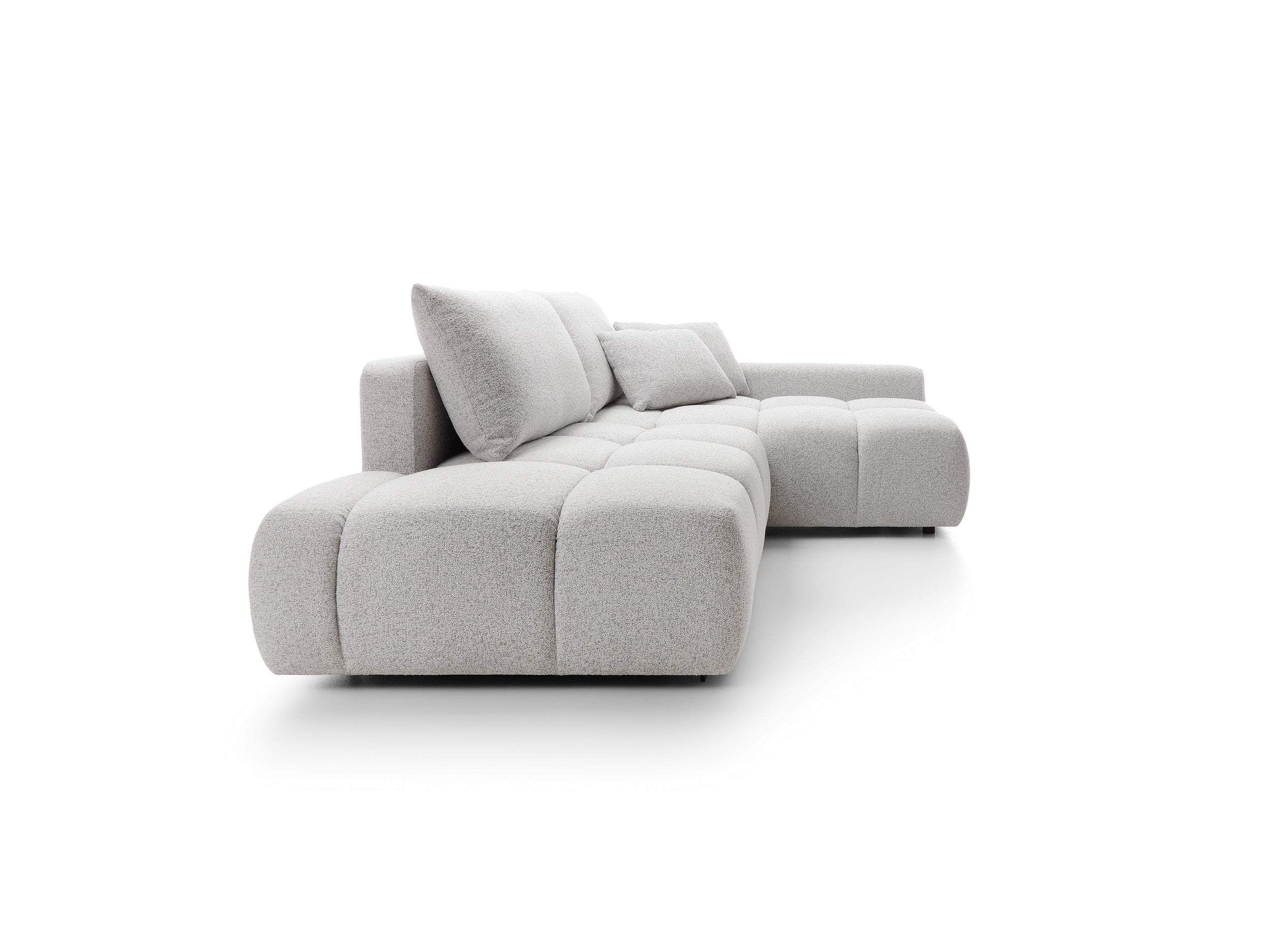 Kampinė sofa-lova BALIS, pilka