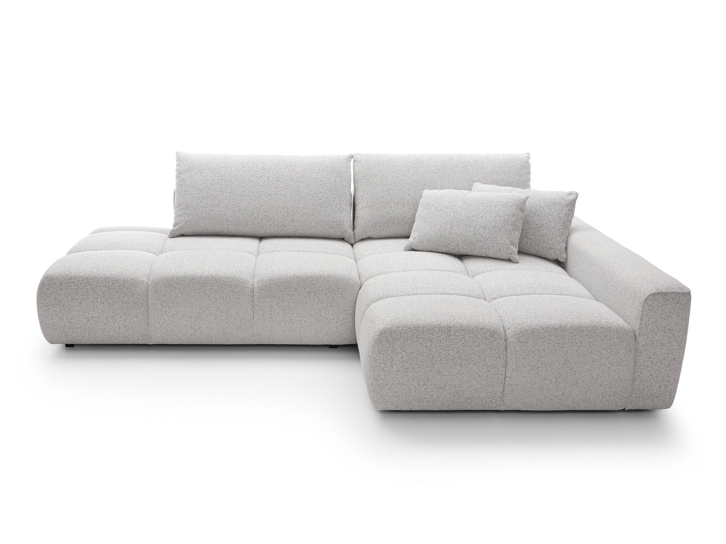 Kampinė sofa-lova BALIS, pilka