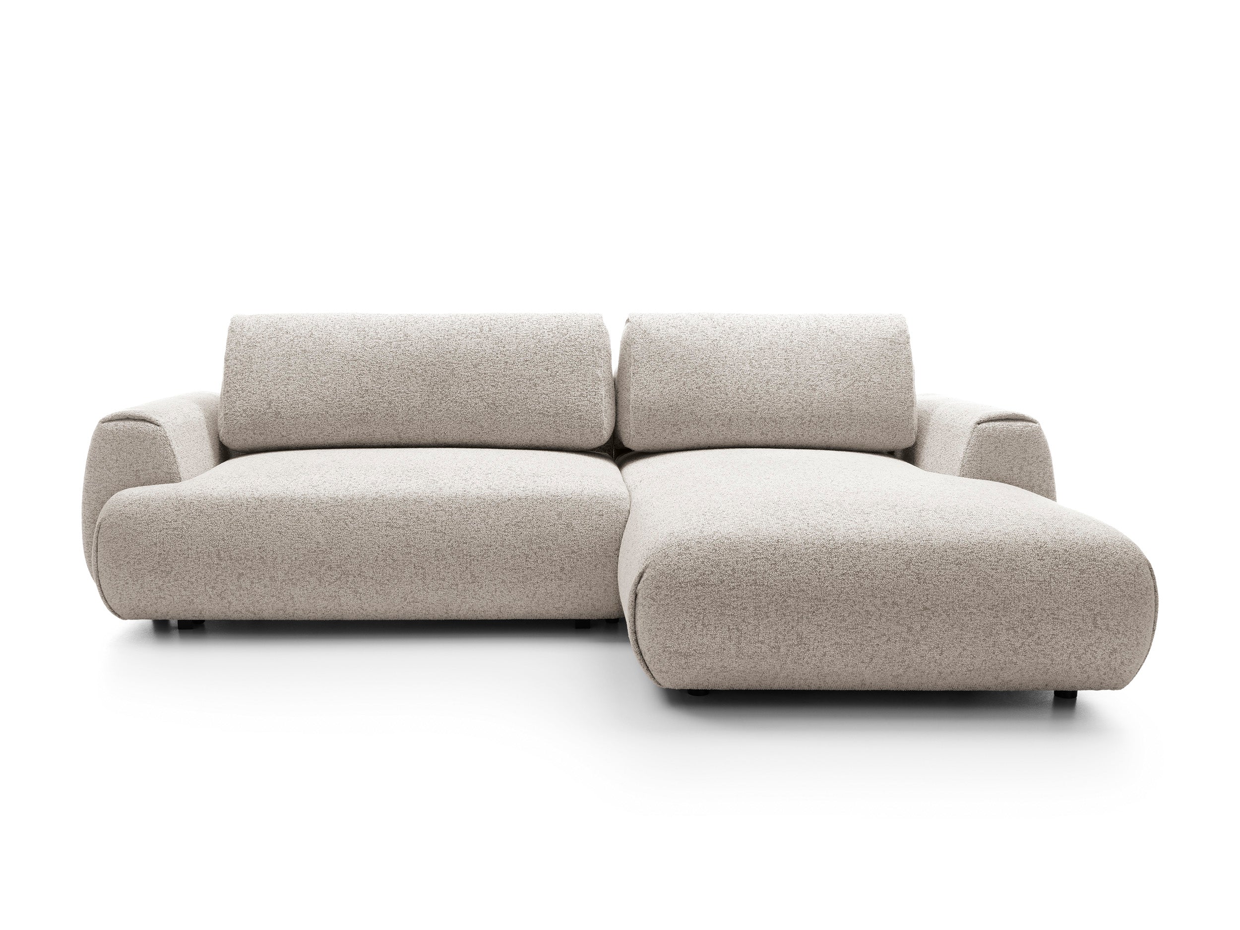 Kampinė sofa-lova PAULINA, pilka