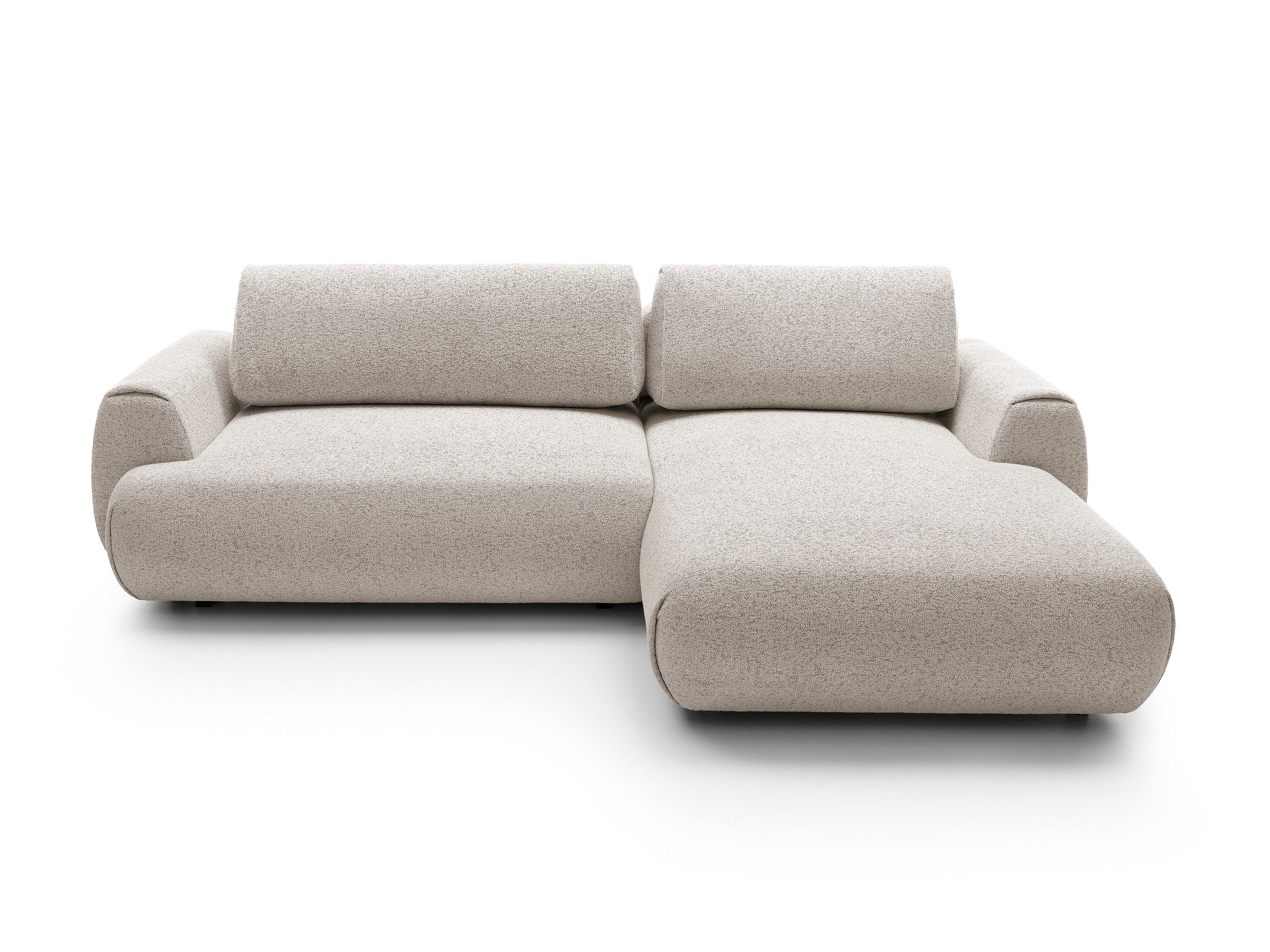 Kampinė sofa-lova PAULINA, pilka