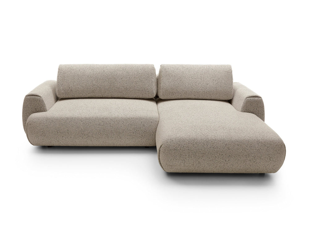 Corner sofa bed PAULINA, sand