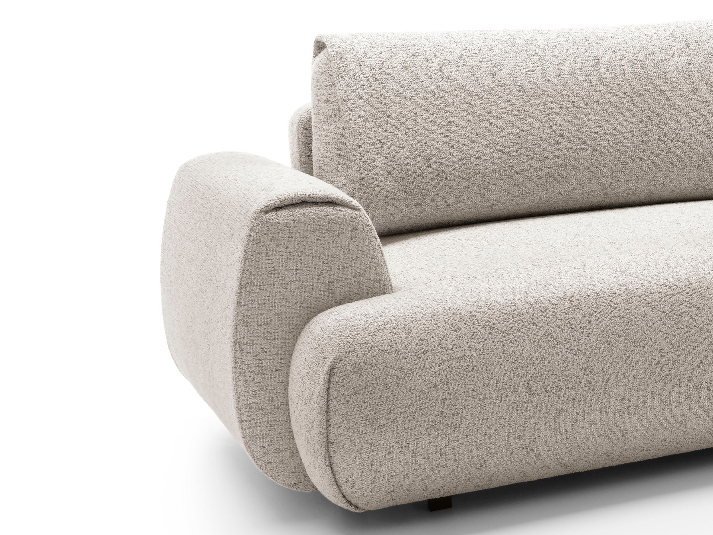 Kampinė sofa-lova PAULINA, pilka