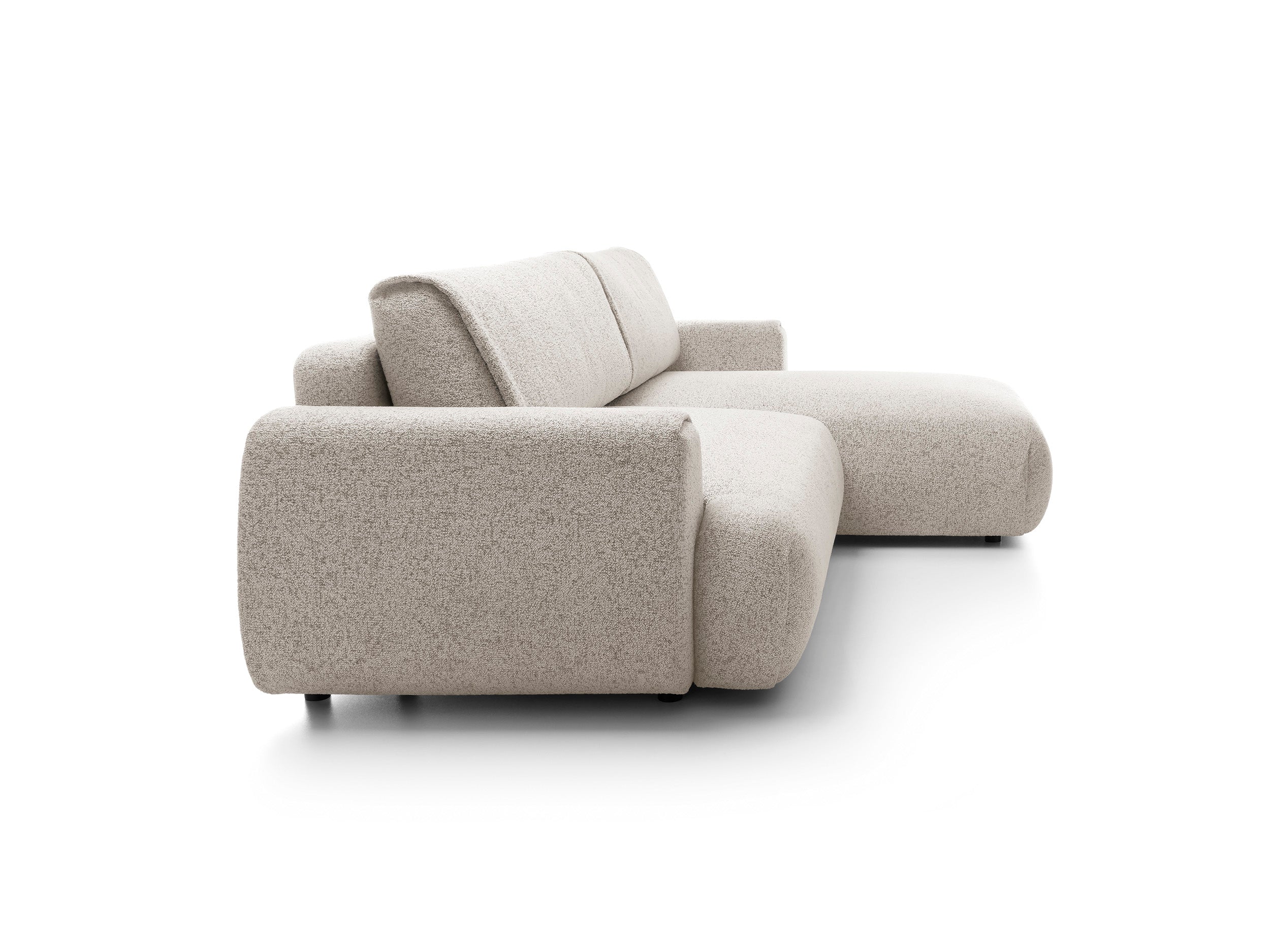 Kampinė sofa-lova PAULINA, pilka