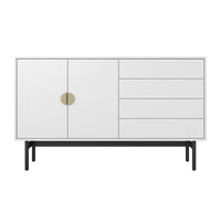 Komoda STOON, balta, 154 cm