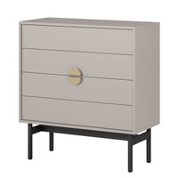 Komoda STOON, pilka, 85 cm