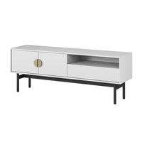 TV staliukas STOON, baltas, 154 cm