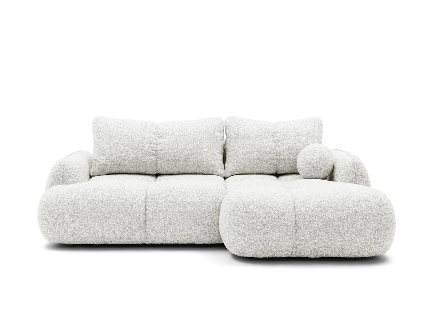 Kampinė sofa SKYLAR su miego funkcija, lininė