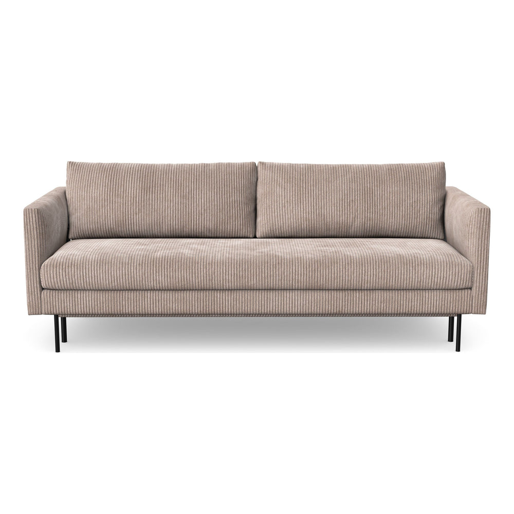 SALMA 3 vietų sofa lova, natūrali spalva