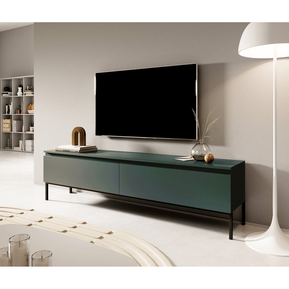 TV spintelė SVEN, 175 cm, žalia