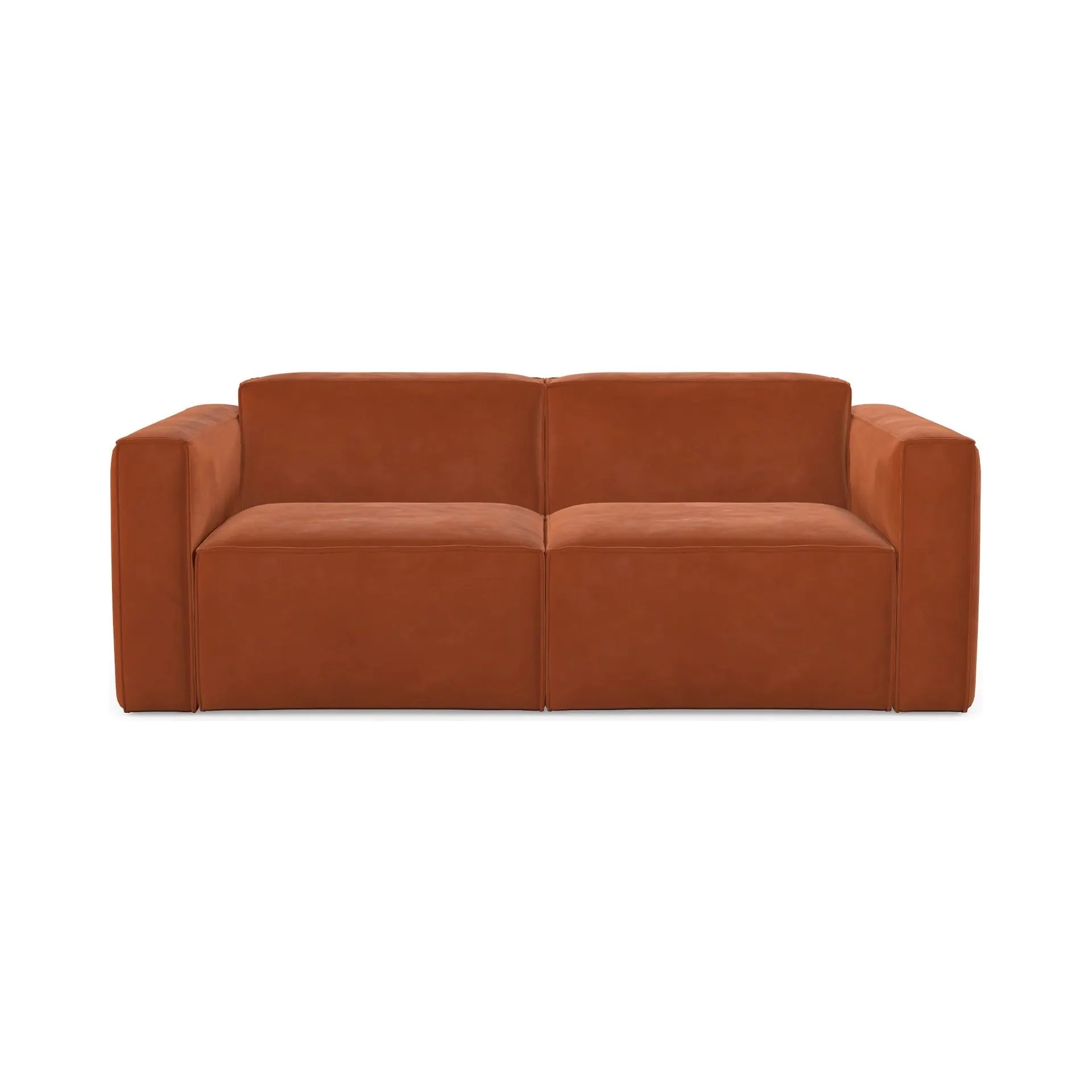 SLAY 2 vietų sofa, smėlio spalva