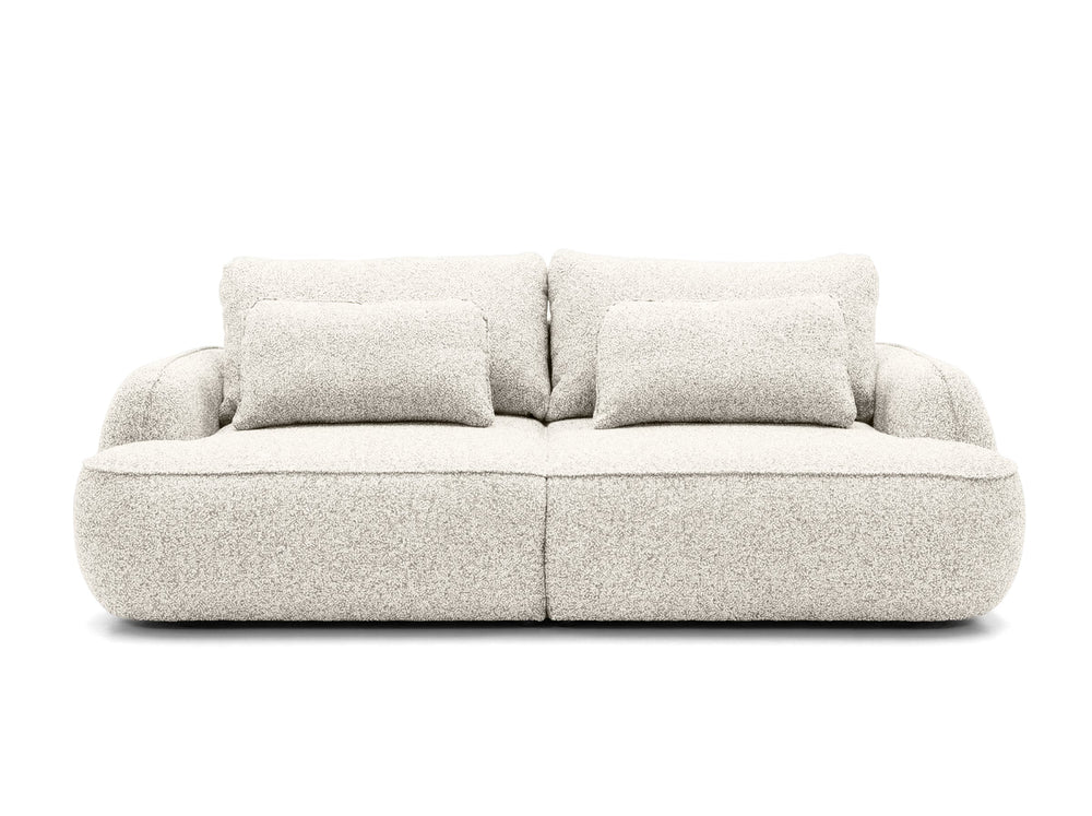 Sofa ZEN su miego funkcija, Ness šiltai kreminis
