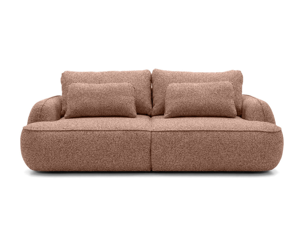 Sofa ZEN su miego funkcija, Ness terakotos ruda