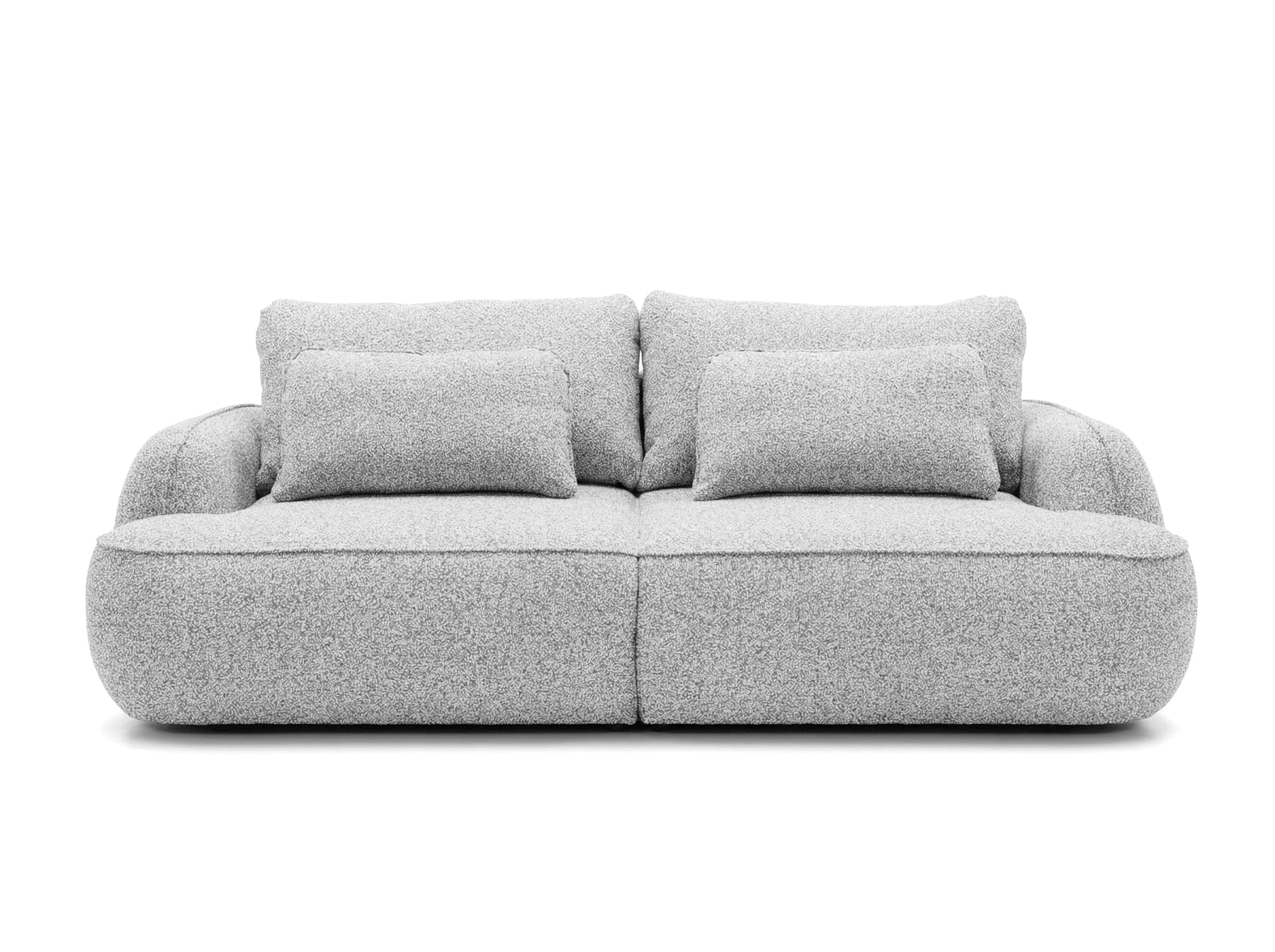 Sofa ZEN su miego funkcija, Ness šalta pilka