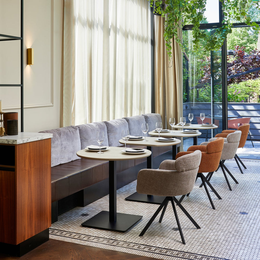 Bistro stalo dalis TABLO, galinė, tamsiai pilka