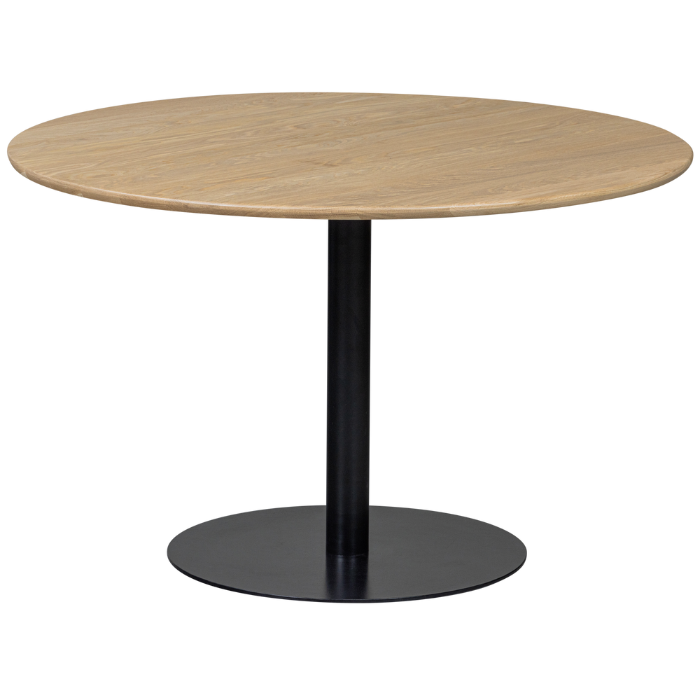 Valgomojo stalas TABLO, apvalus FP Ø120 cm permatomas