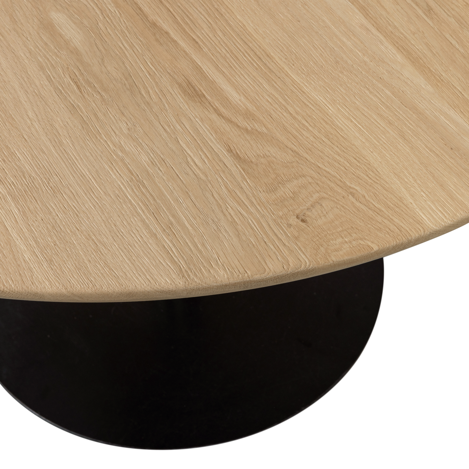 Valgomojo stalas TABLO, apvalus FP Ø120 cm permatomas