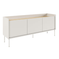 TV staliukas TOVI, baltas, 140 cm