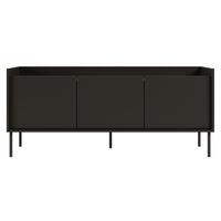 TV staliukas TOVI, juodas, 140 cm