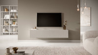 TV spintelė LORCAN, 138,6 cm, kašmyras