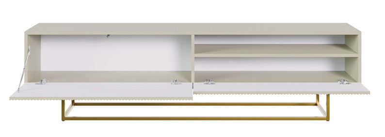 TV spintelė GREYA, 175 cm, smėlinė