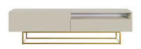 TV spintelė GREYA, 175 cm, smėlinė