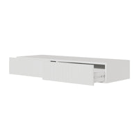 Kosmetinis staliukas VELDIO, balta, 110 cm, pakabinamas