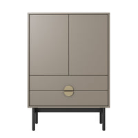 Komoda STOON, kapučino, 85 cm