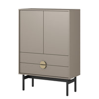 Komoda STOON, kapučino, 85 cm