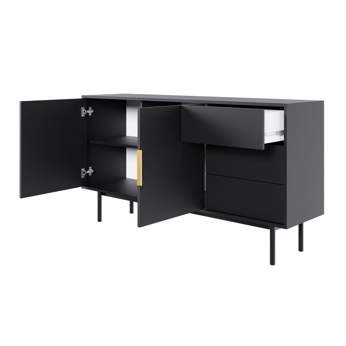 Komodos NOLAH minimalistinio dizaino detalė
