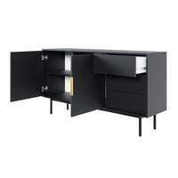 Komodos NOLAH minimalistinio dizaino detalė