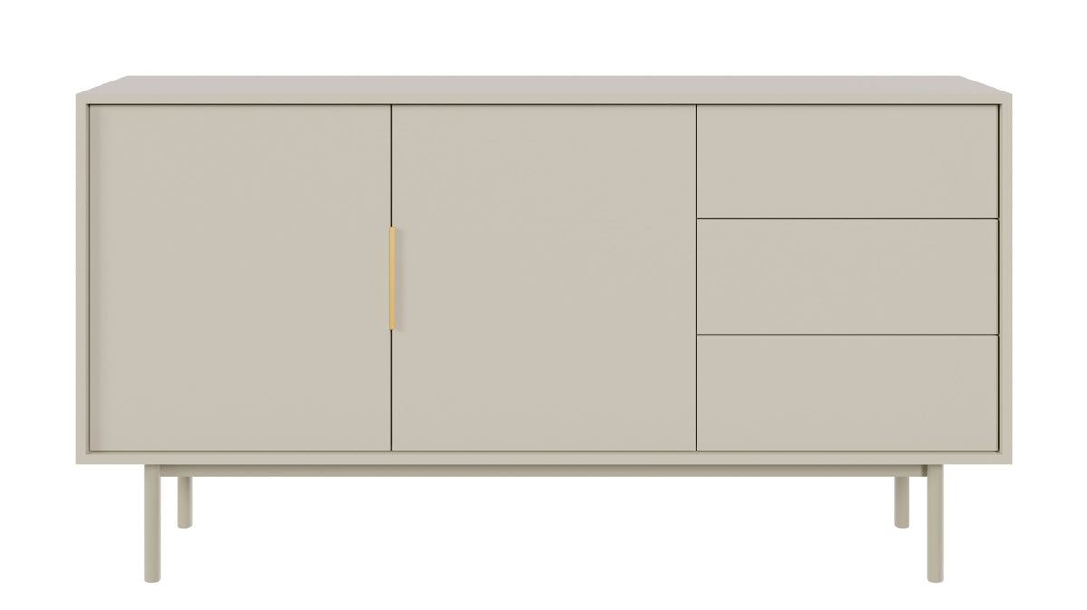 NOLAH, komoda, 154 cm, durys, kašmyras