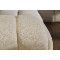 Kampinė sofa-lova VENTELLO, šviesiai smėlinė
