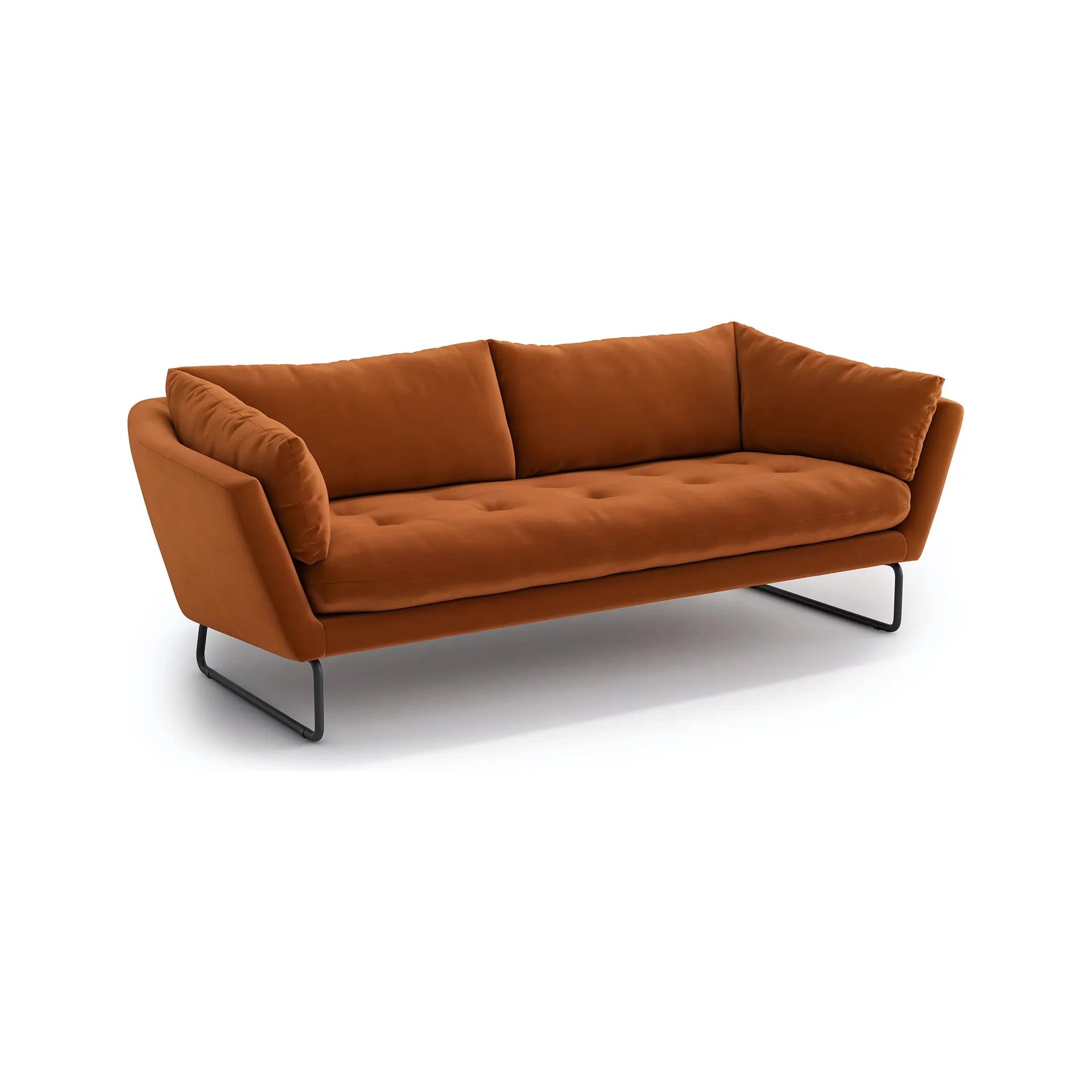3 vietų sofa YOKO, konjako spalvos
