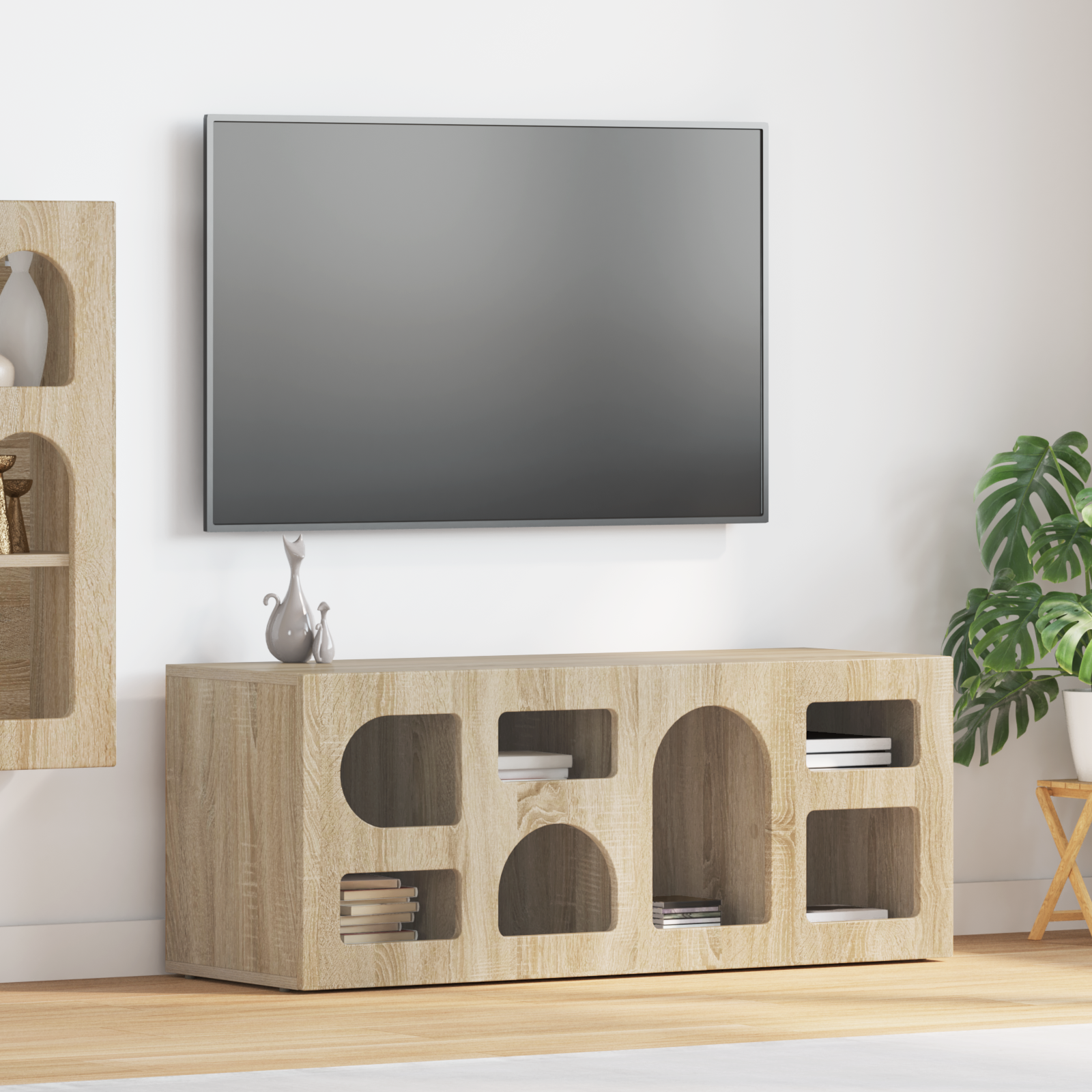 TV galdiņš Sonoma ozols 100 x 35 x 40 cm