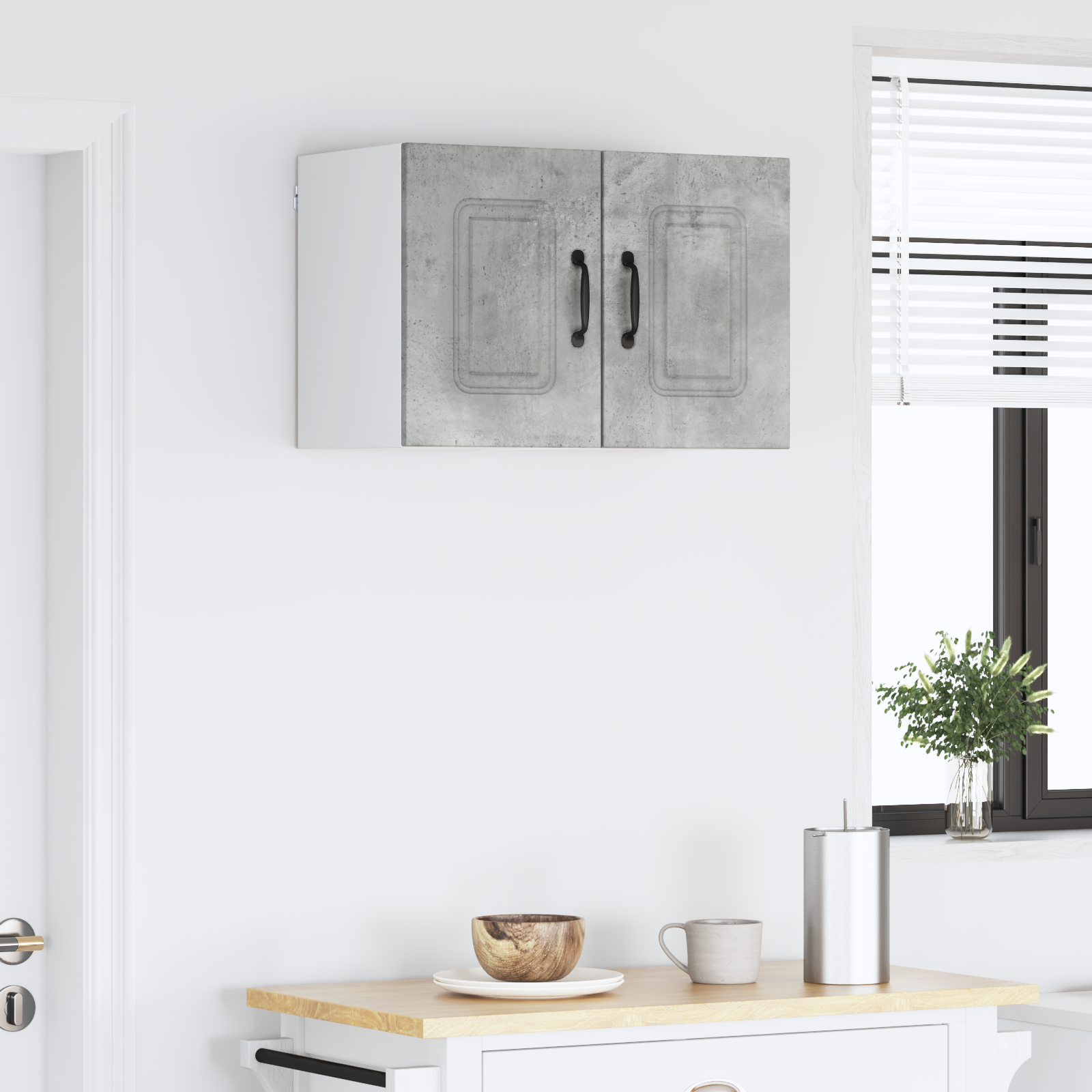 Virtuvės spintelė Kalmar 2 pcs Betono pilka 30 x 31 x 40 cm